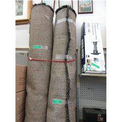 Used charcoal shag carpet