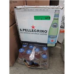 3 Cases of assorted beverages