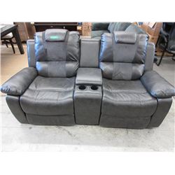 New - Double reclining sofa with center console