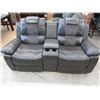 Image 1 : New - Double reclining sofa with center console