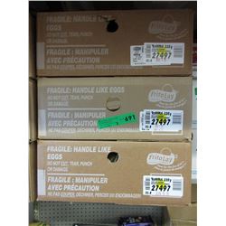 3 Cases of Tostitos bite size rounds