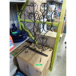4 New 31" tall wrought iron candelabras