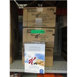 3 Cases of Special K Fruit Crisps - Blueberry