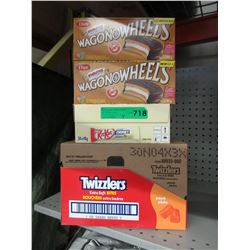 4 Cases of candy