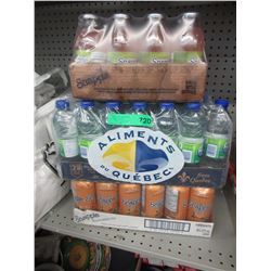 3 Cases of assorted beverage