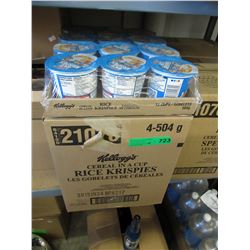 2 Cases of Kellogg's Special K cereal in a cup