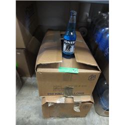 2 Cases of Jones soda - Blue Bubblegum