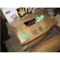 2 Cases of assorted beverages