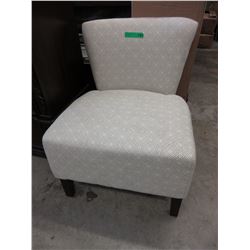 New - Upholstered wide seat accent chair