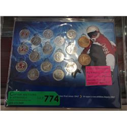 2010 Vancouver Olympic coin set