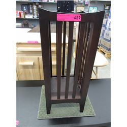 New wood umbrella stand