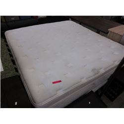 King size pillow top mattress-floor sample