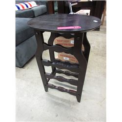 New - Wine rack/end table