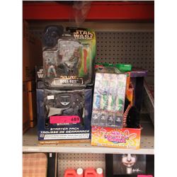 7 Packages of collectible toys