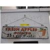 Image 1 : Tin apple sign - replica