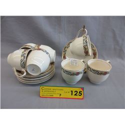 1930's Johnson Bros Demitasse cup & saucers
