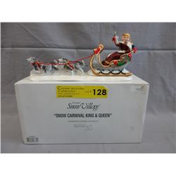 Hand painted ceramic "Snow Village" figurine