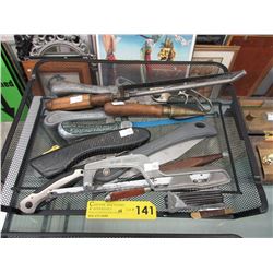 Knives, saws & more - mostly vintage