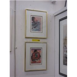 2 Anna Hawthorne framed prints