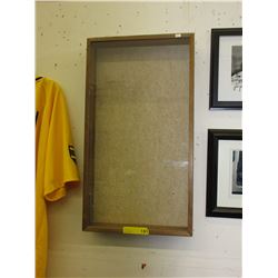 Wall hanging display case - used