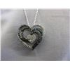 Image 1 : 1.18 CTW Diamonds in Heart-Shape Necklace Set