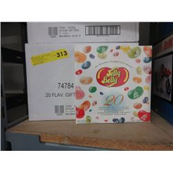 Case of Jelly Belly gift boxes