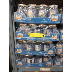4 Cases of Blueberry jam
