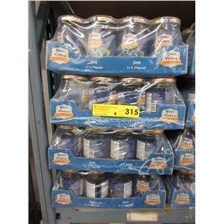 4 Cases of Blueberry jam