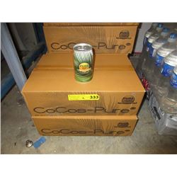 4 Cases of Coconut Water with Mango