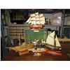 Image 1 : 5 Wood ship model