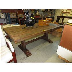New trestle style table