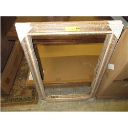 2 Large wood picture frames