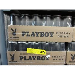 2 Cases of Playboy Energy drink -  sugar free