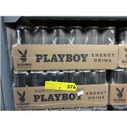 2 Cases of Playboy Energy drink -  sugar free