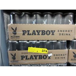 2 Cases of Playboy Energy drink -  sugar free