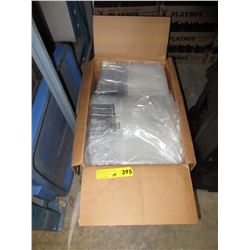 Case of clear plastic bags