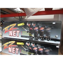 New portable hockey net - EZ Net
