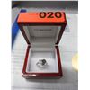 Image 2 : Sterling Silver Diamond Heart Ring