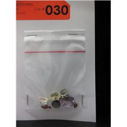 34 CTW Assorted cut & colour gemstones