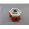 Image 2 : Sterling Silver Oval Cut Ruby Ring
