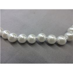 Hand Knotted South Sea Shell Pearl Necklace