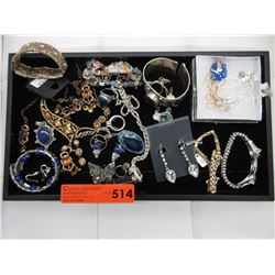 Collection of costume & fashion jewelry