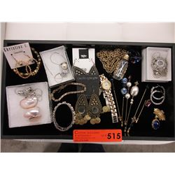 Collection of costume & fashion jewelry