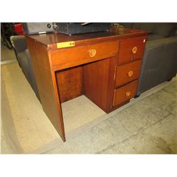 Small used wood desk