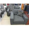 Image 1 : New - Upholstered sofa, loveseat & chair