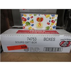 Case of Jelly Belly "Sours" gift boxes