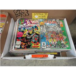 70 Comic books - most in wrappers