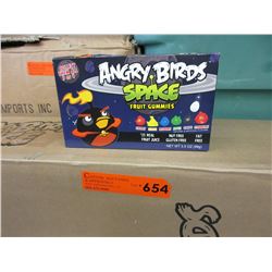 96 Boxes of Angry Bird Space Fruit Gummies