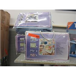 3 New crib bedding set