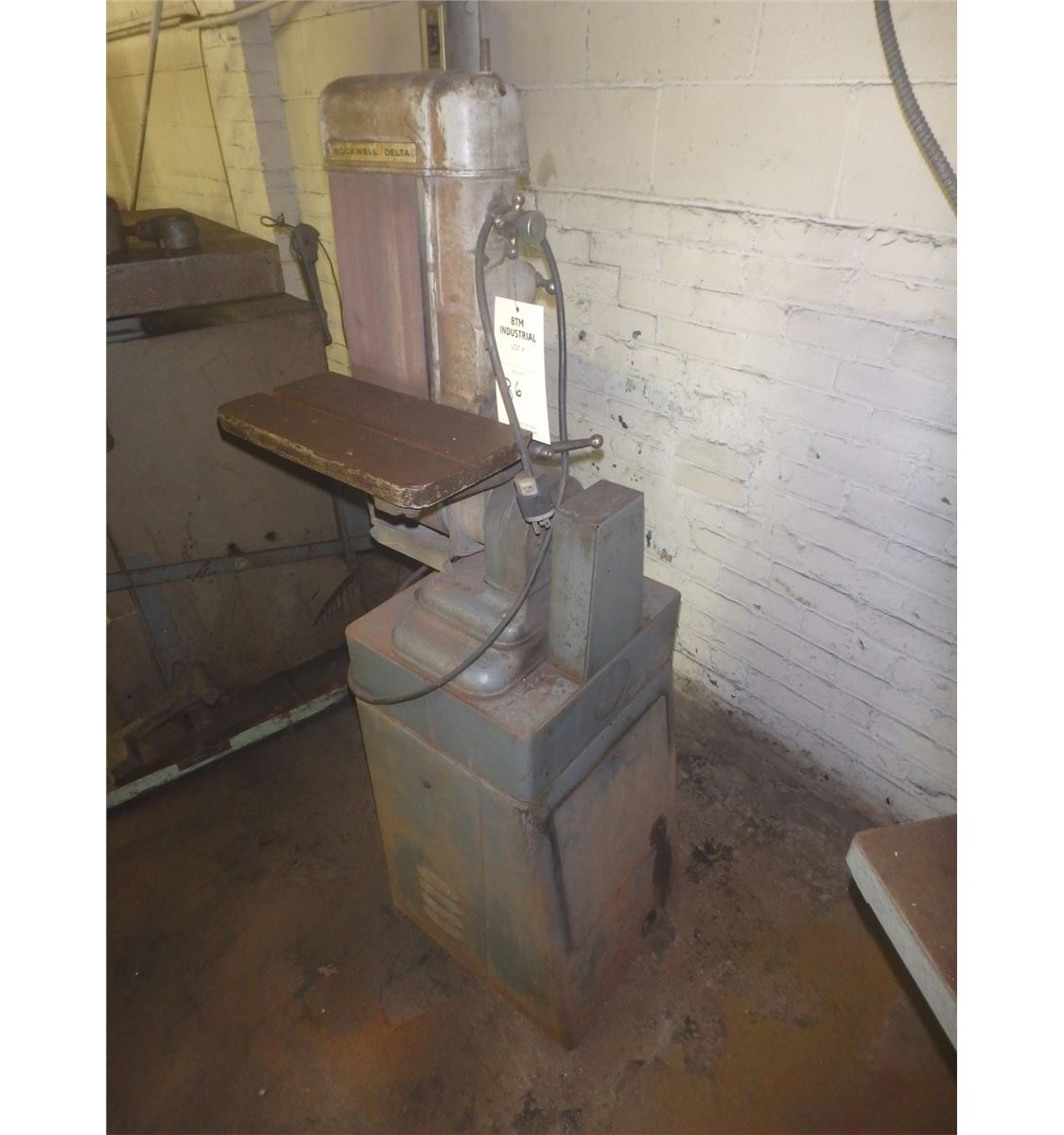 6 X 48 Rockwell Delta Belt Sander BTM Industrial 6-x-48-rockwell-delta-belt-sander-btm-industrial